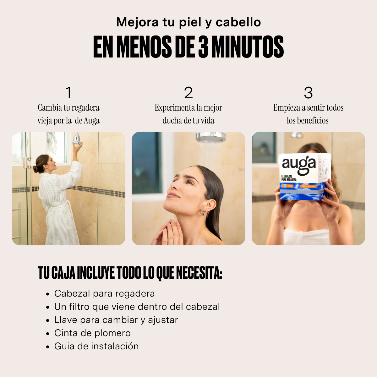 CABEZAL PARA REGADERA