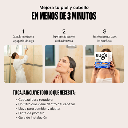 CABEZAL PARA REGADERA
